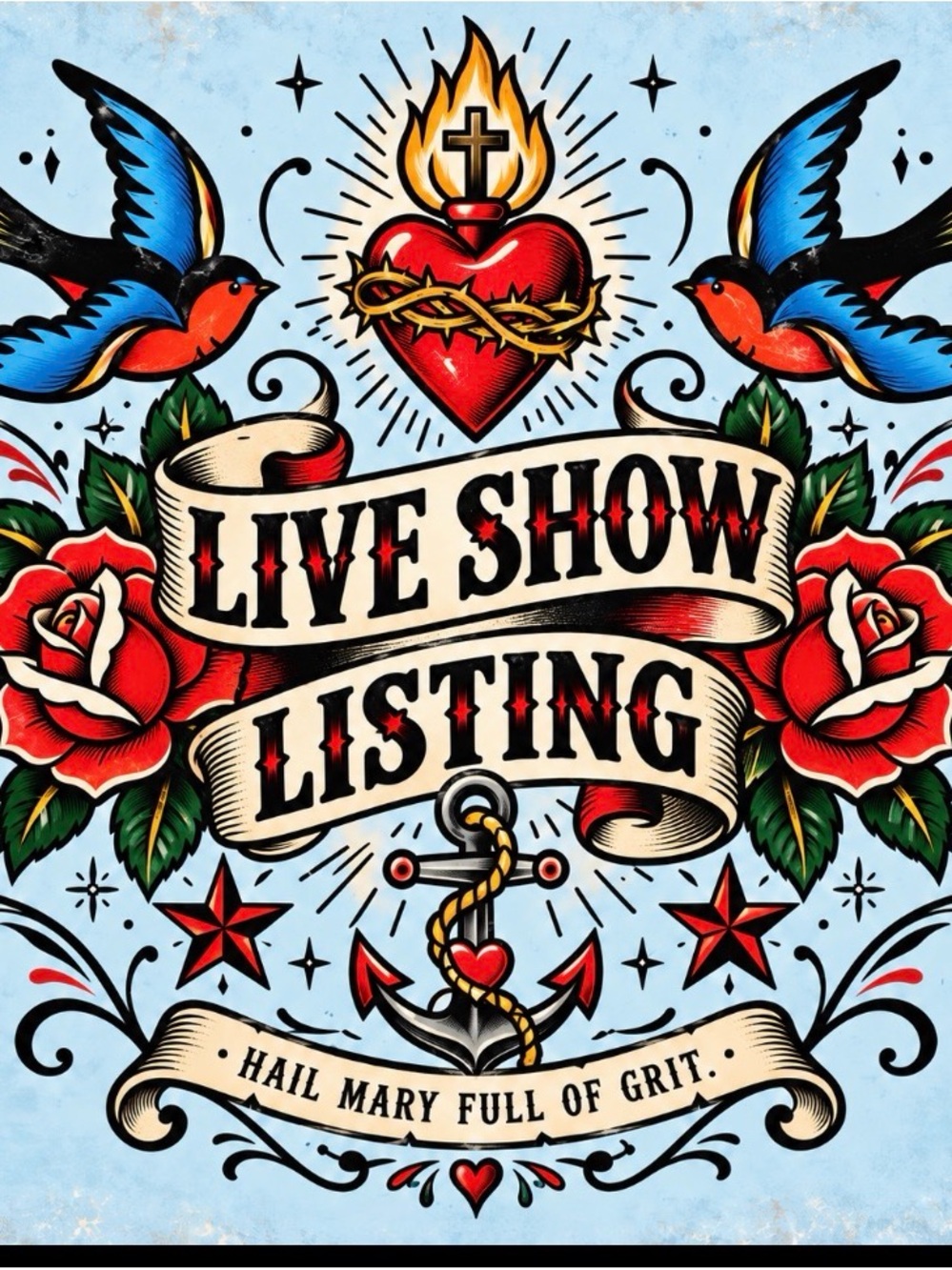 Live Show Listing